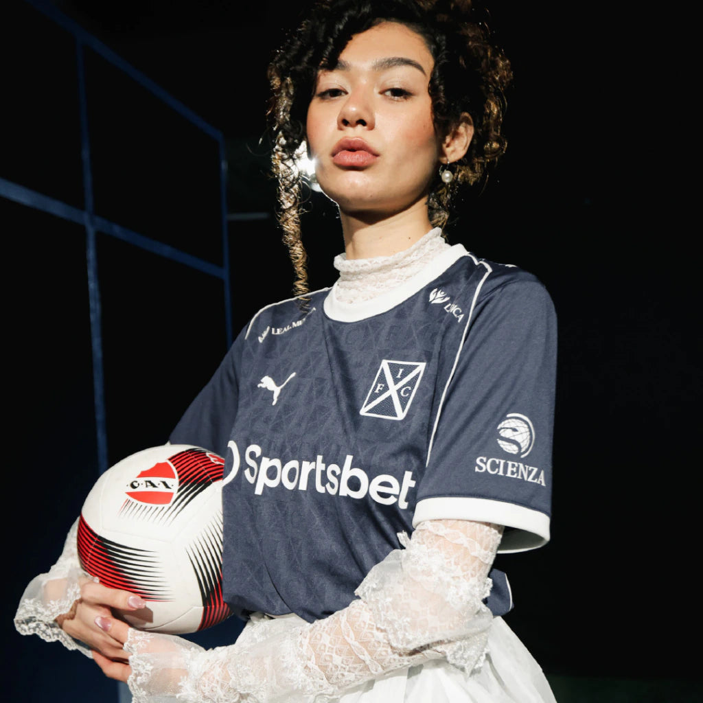 Camisola Feminina terceira azul 2026/27