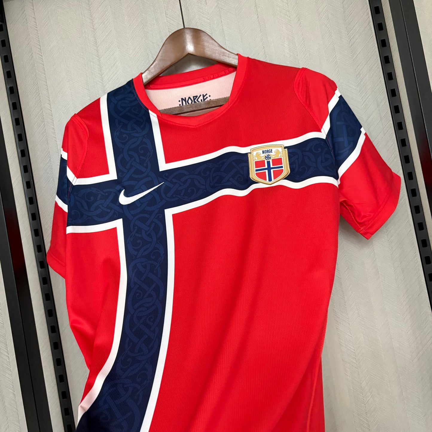 Camisola Seleção da Noruega principal vermelha - 2026