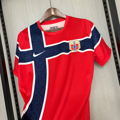 Camisola Seleção da Noruega principal vermelha - 2026