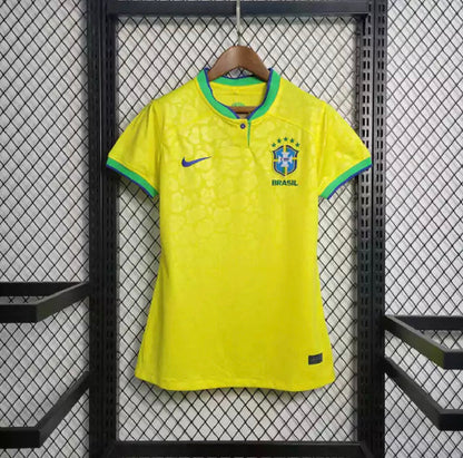 Camisola Brasil Home 2022 FEMININA