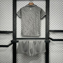 Conjunto Infantil Real Madrid cinza third 2024/25