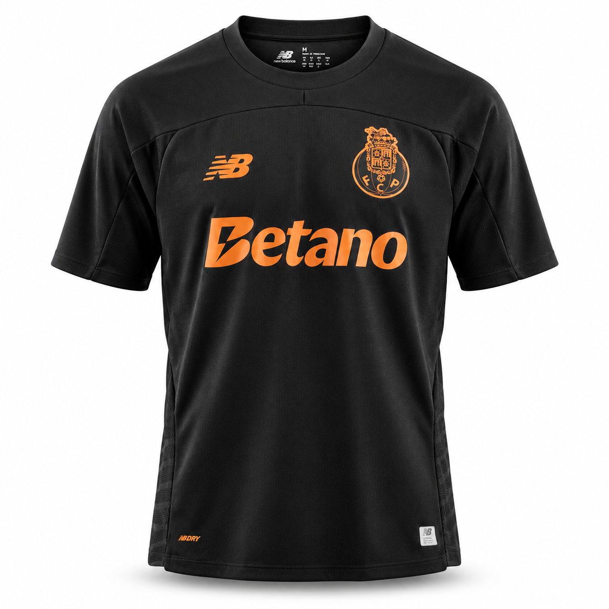 Camisola dragão quarto equipamento 2026/27 preta - LANÇAMENTO [pré venda: 11 a 22 dias úteis pós compra]
