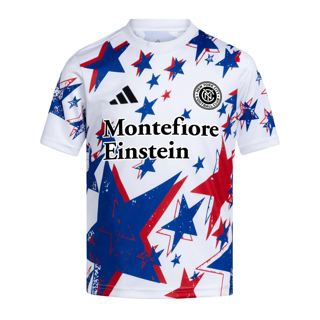 Camisola pré jogo branca 2026/27