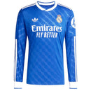 Camisola Real Madrid terceiro equipamento azul 2025/26 - MANGA LONGA