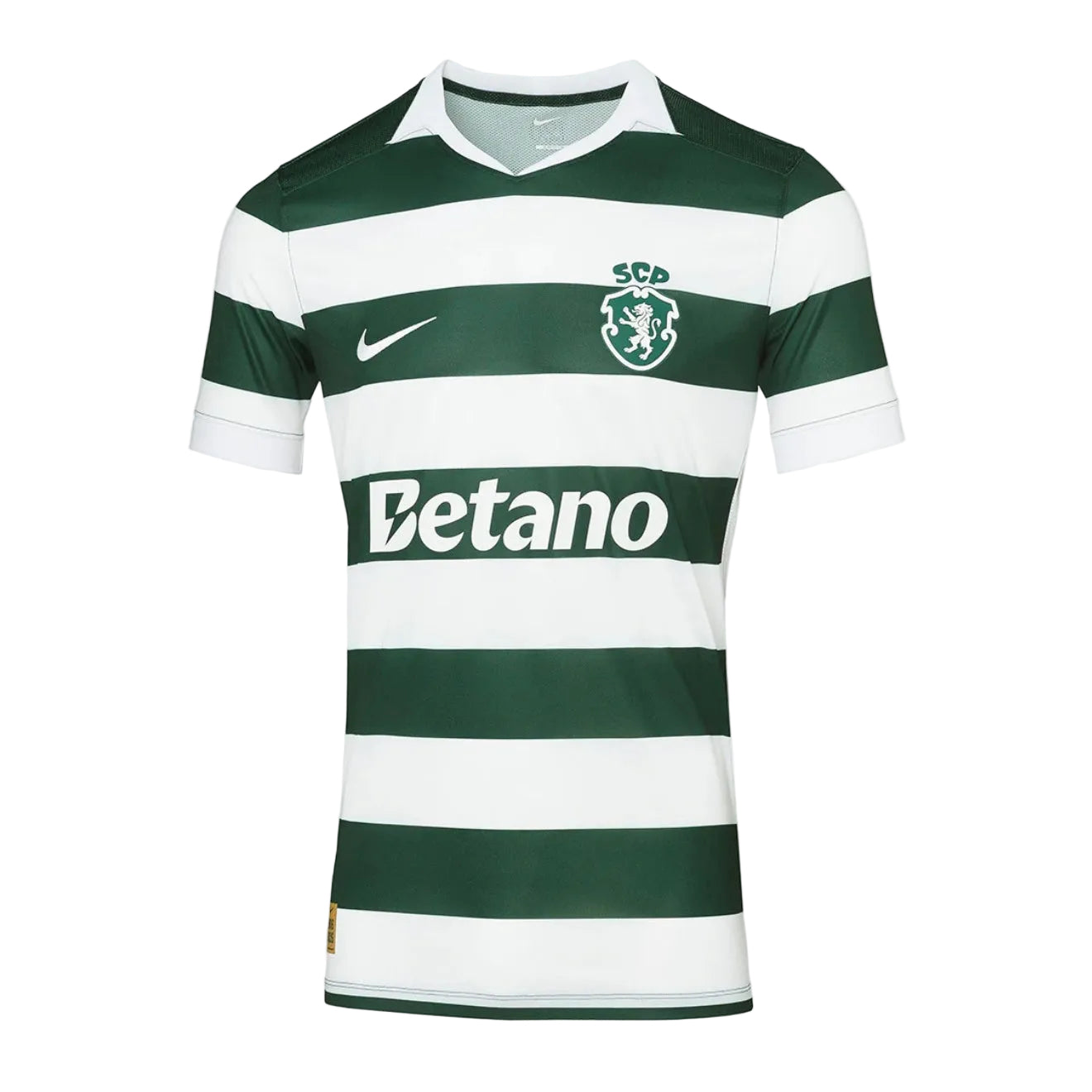 Camisola S C P principal 120 anos verde e branca 2026/27 - [pré venda: 11 a 22 dias úteis]