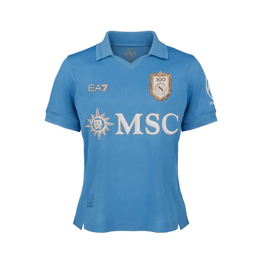 Camisola Feminina Napoles azul home 100 anos 2026/27 - napoli (Cópia)