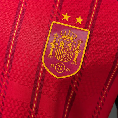 Camisola Espanha principal copa do mundo 2026 vermelha - PLAYER
