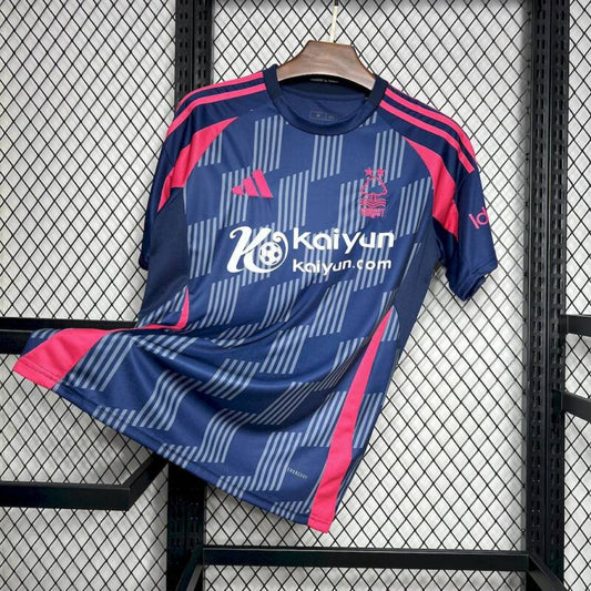 Camisola Nottingham Forest away 2024/25 - azul