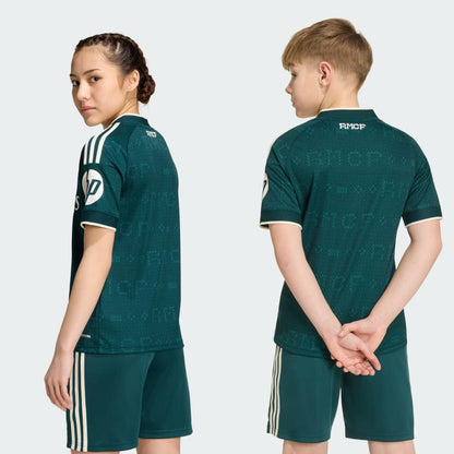 Conjunto Infantil Real Madrid alternativo verde 2026/27