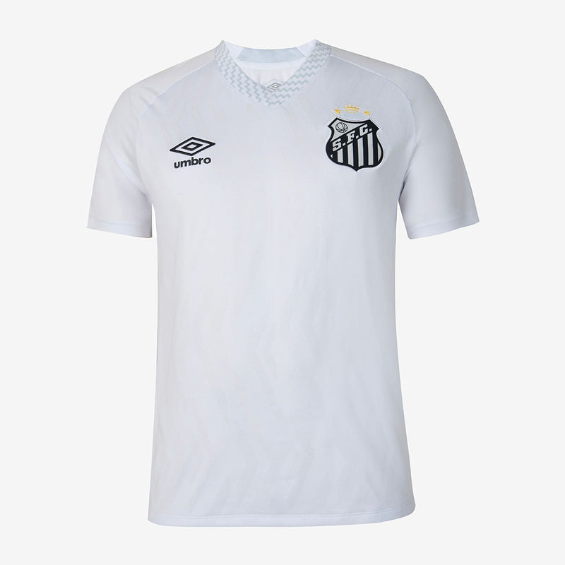 Camisola Santos home 2025/26 branca