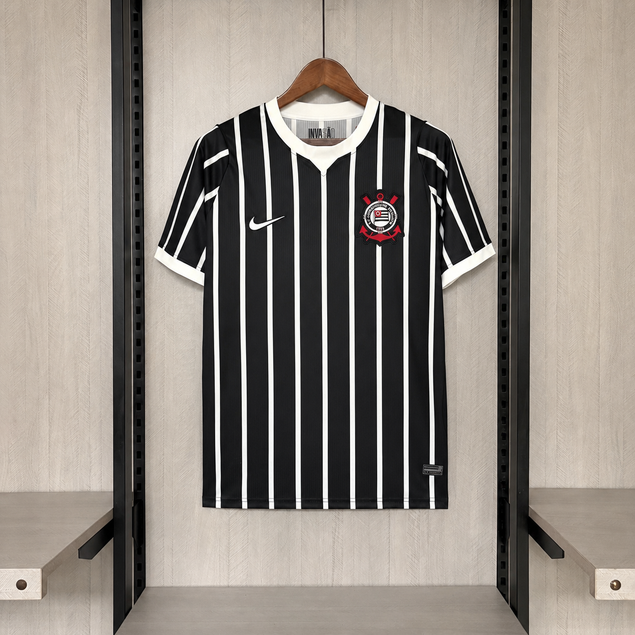 Camisola Away preta 2026/27