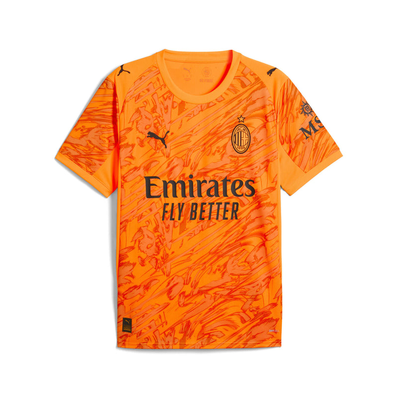 Camisola Milan alternativa laranja 2025/26
