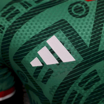 Camisola México principal copa do mundo 2026 verde - PLAYER