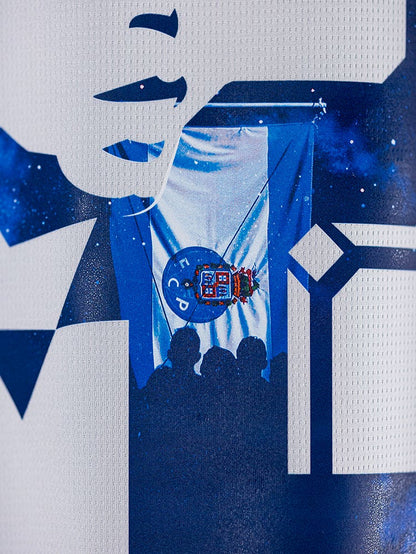 Conjunto infantil dragão JORGE COSTA principal 2026/27 azul e branca – LANÇAMENTO