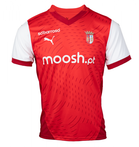Camisola SC Braga Principal Vermelha 2024/25