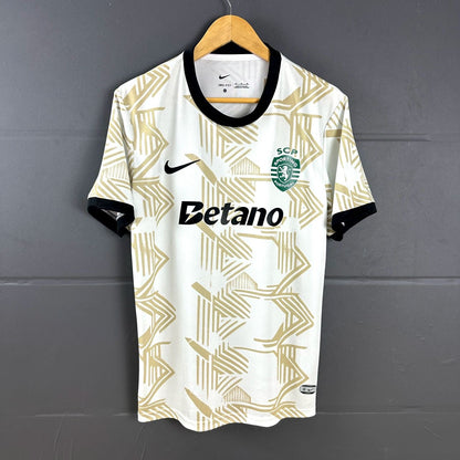 Camisola concept branca/dourada 2025/26 - EXCLUSIVA