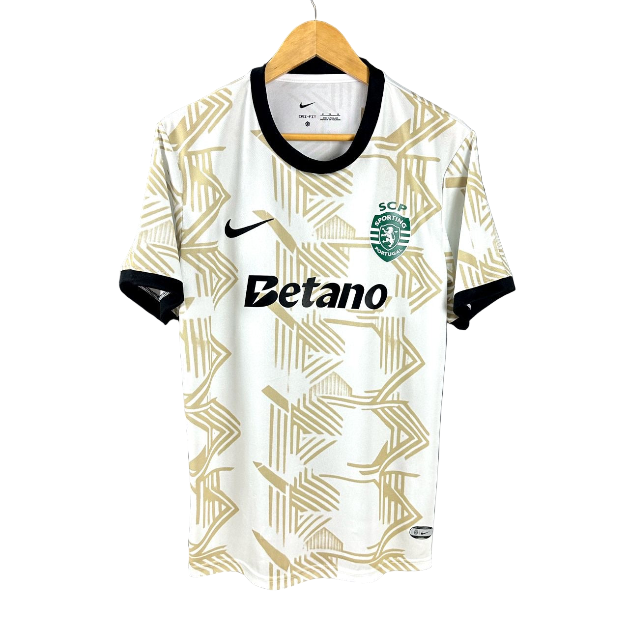 Camisola concept branca/dourada 2025/26 - EXCLUSIVA