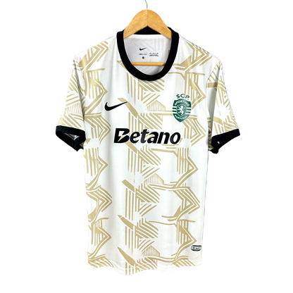 Camisola concept branca/dourada 2025/26 - EXCLUSIVA