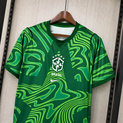 Camisola Brasil Home guarda redes Copa do Mundo 2026 - verde