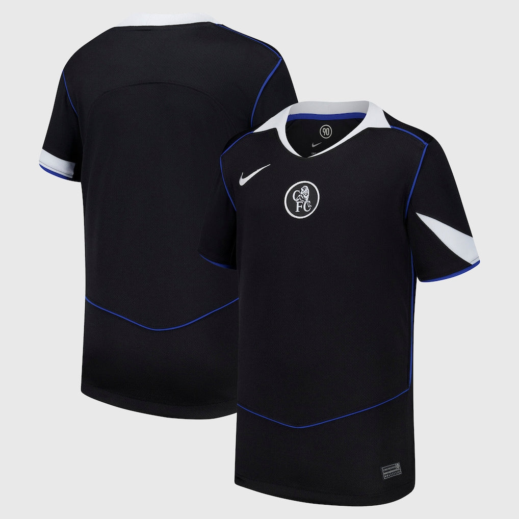 Camisola Chelsea third total 90 2025/26 preta