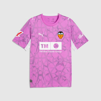 Camisola Valencia guarda redes rosa 2026/27