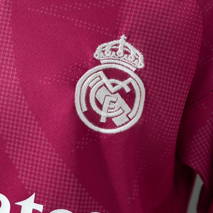 Conjunto Infantil Real Madrid terceira rosa 2026/27