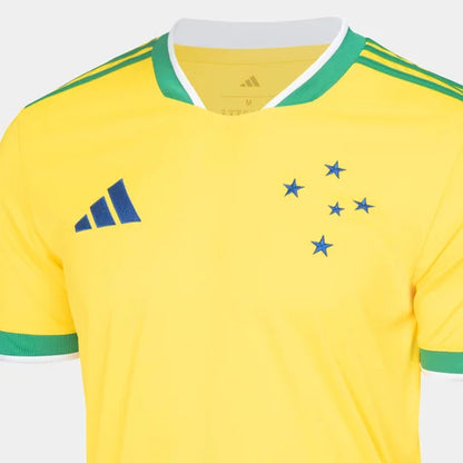 Camisola Cruzeiro Brasil Copa do Mundo 2026 - Amarela