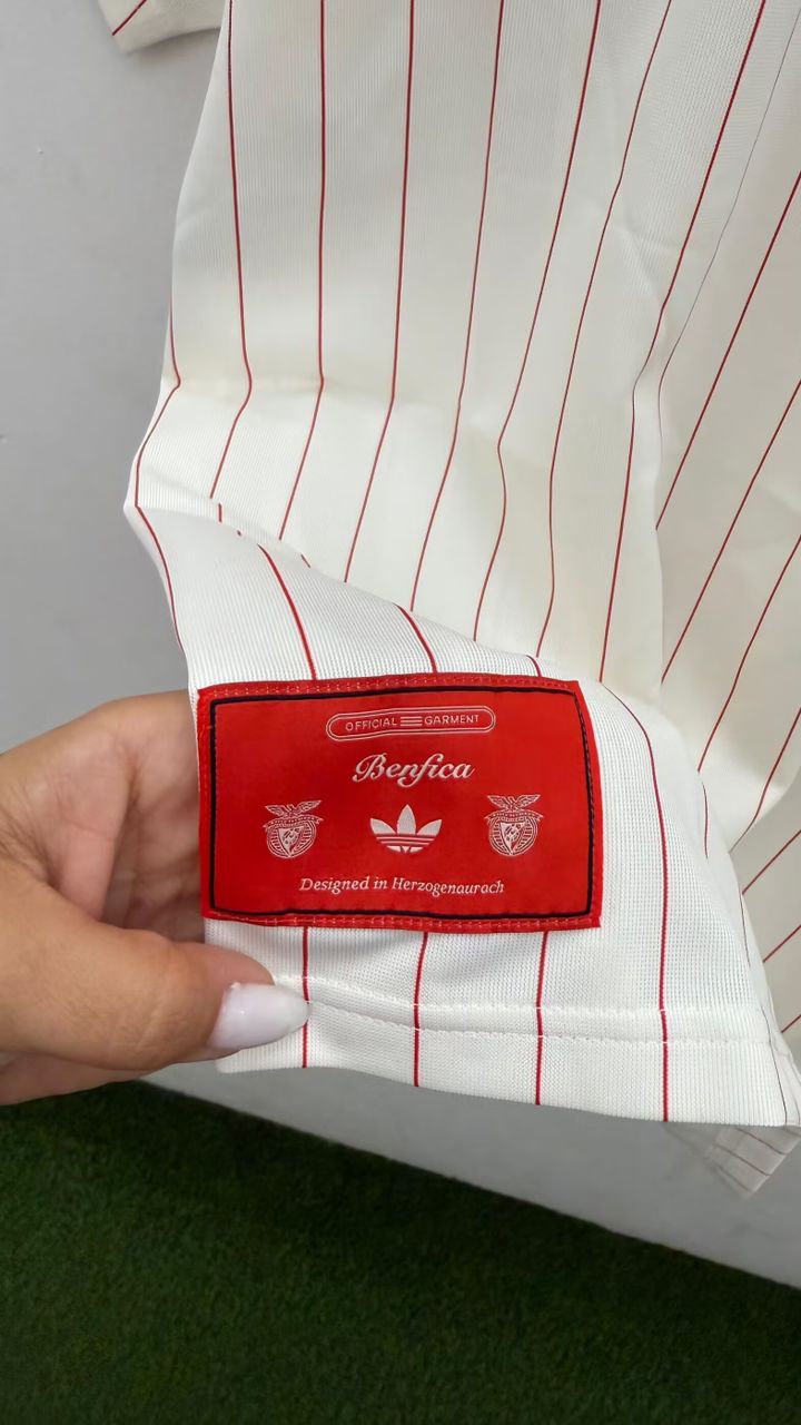 Camisola S L B x Originals branca 2025/26 - LANÇAMENTO