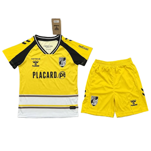 Conjunto Infantil Vitória SC Terceiro Amarelo 2026/27 – imagem 3
