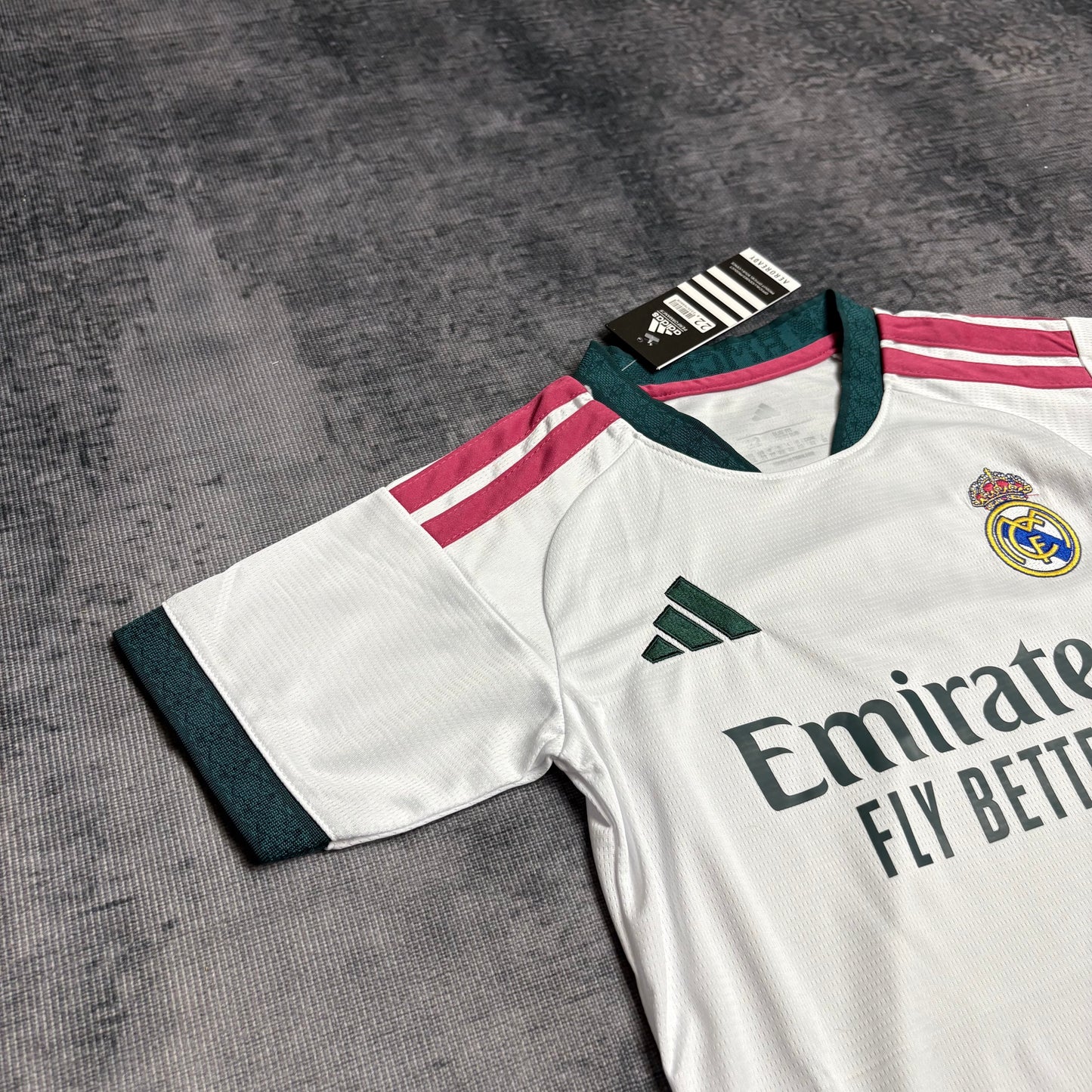 Conjunto Infantil Real Madrid home branco 2026/27