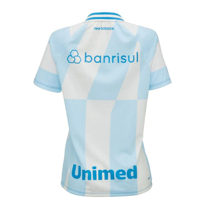 Camisola Grêmio Away branca/azul 2026 - FEMININA