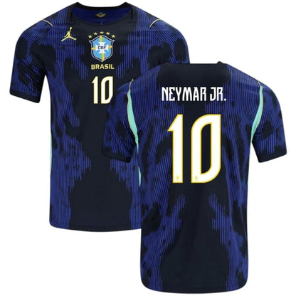 Camisola Brasil alternativa NEYMAR JR 10 Copa do Mundo 2026 - azul