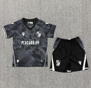 Conjunto infantil Vitória Guimarães alternativo preto 2025/26