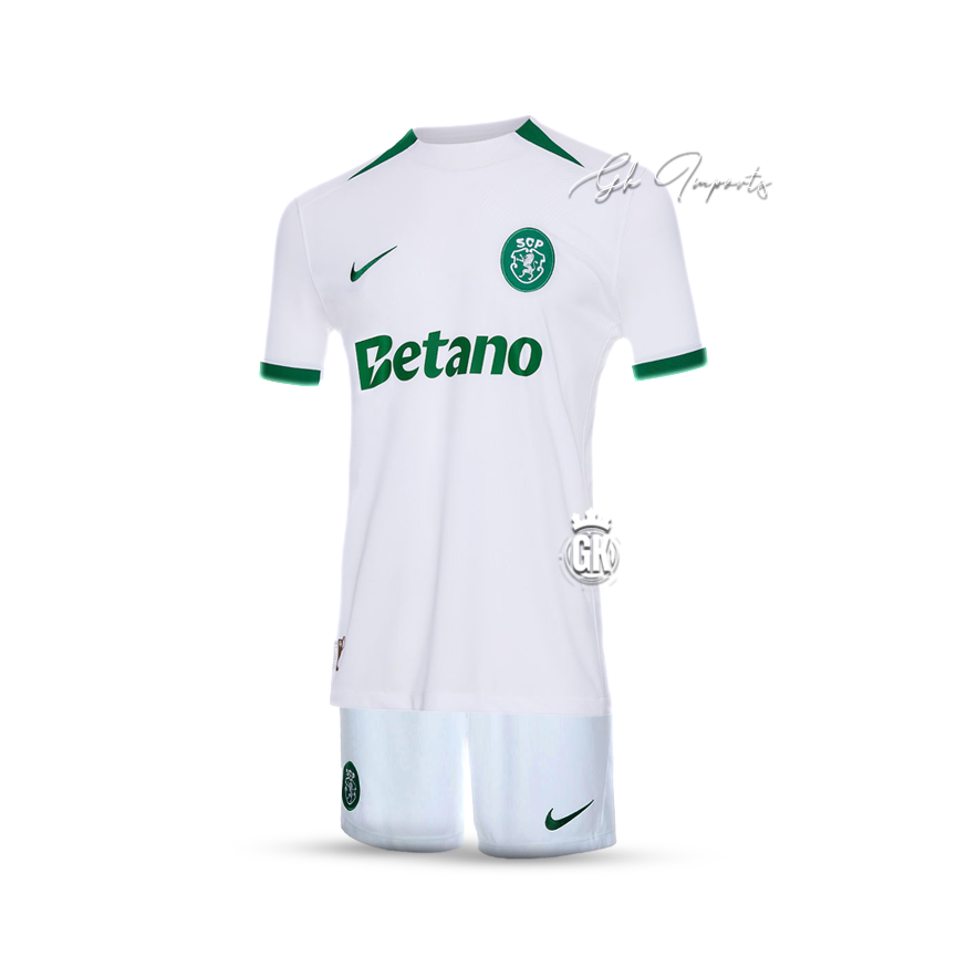 Conjunto infantil taça das taças branco 2024/25