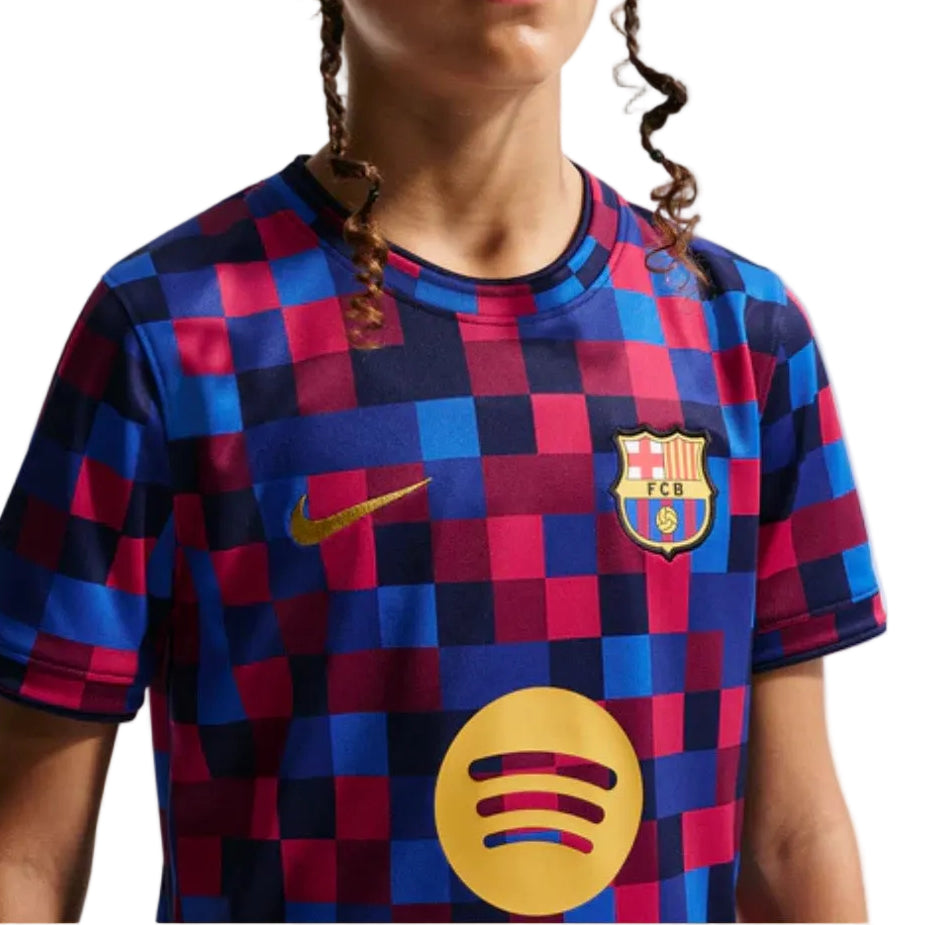 Conjunto Infantil Barcelona pré jogo 2026/27