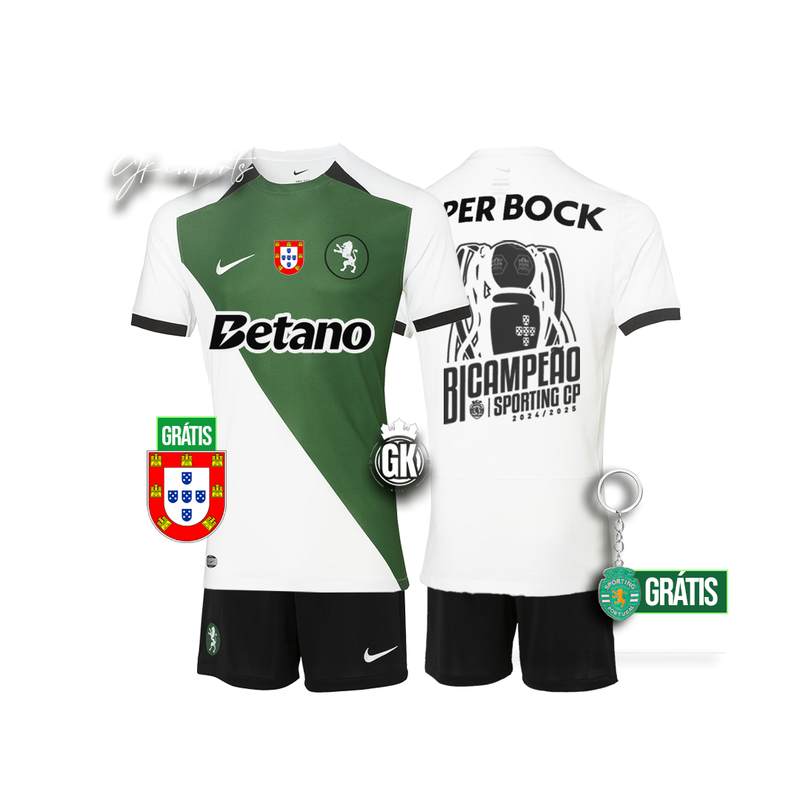 Conjunto infantil BICAMPEÃO stromp 2024/25