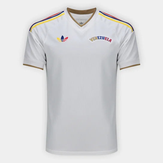 Camisola Seleção da Venezuela alternativa branca  - Copa do Mundo 2026