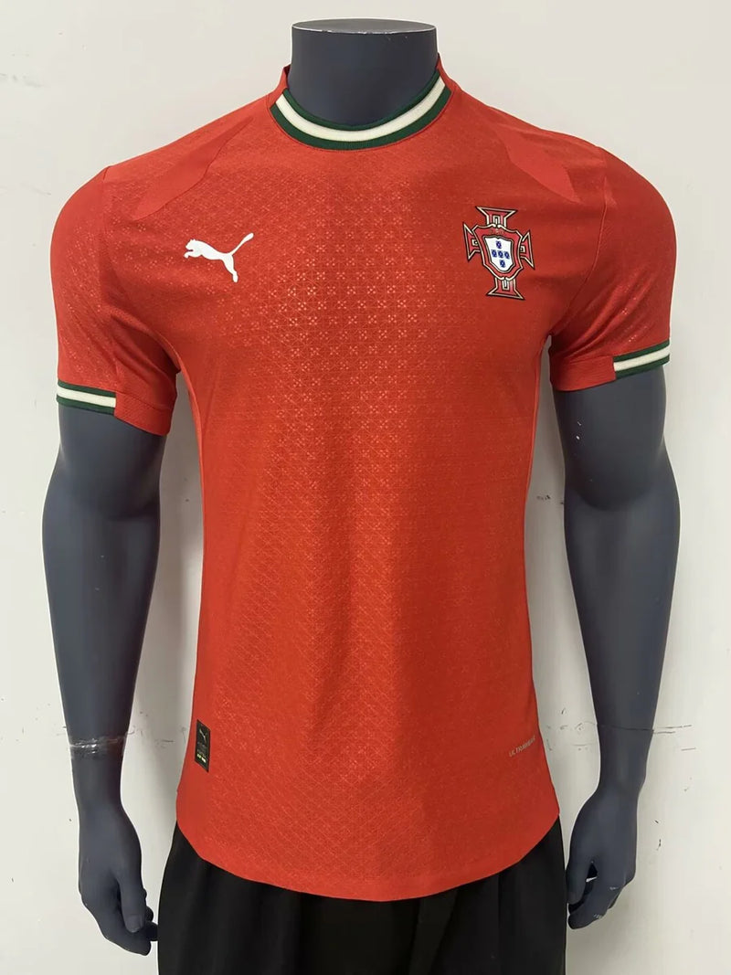 Camisola Portugal vermelha home 2025 Player