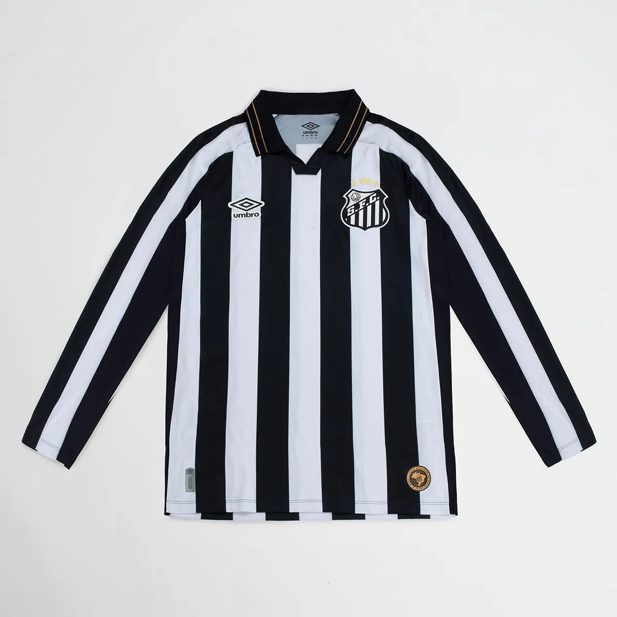 Camisola Manga longa Santos Away 2026/27 branca/preto