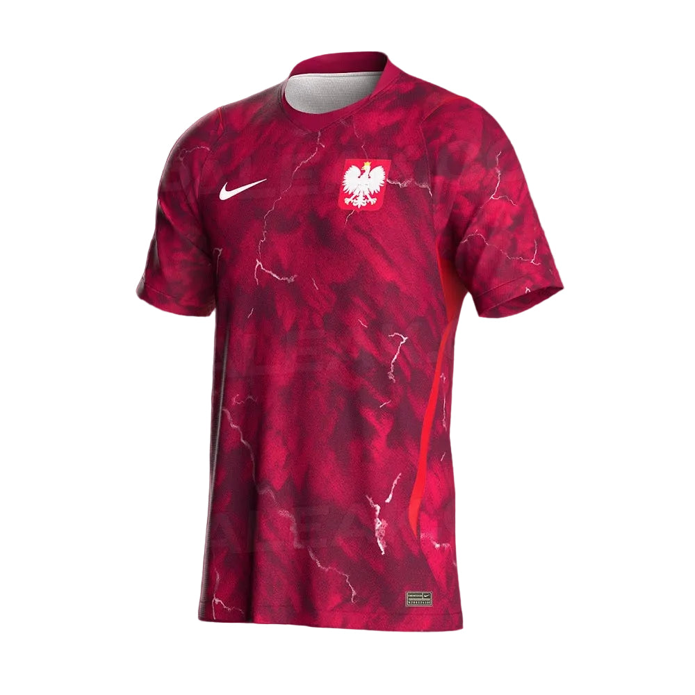 Camisola Seleção da Polônia principal vermelha - Copa do Mundo 2026