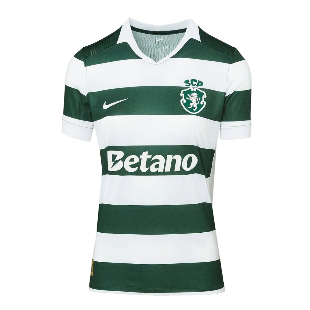 Camisola FEMININA principal 2026/27 verde e branca