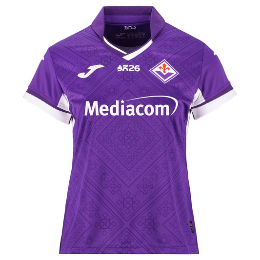 Camisola Feminina Fiorentina principal roxa 2026/27