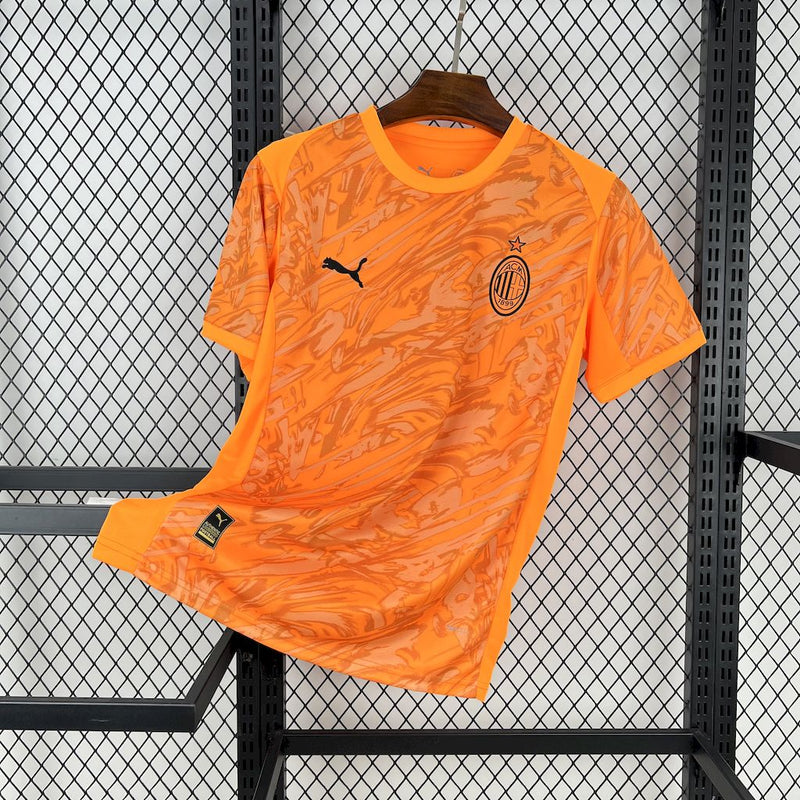 Camisola Milan alternativa laranja 2025/26