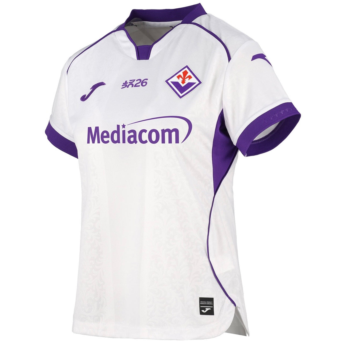 Camisola Feminina Fiorentina Alternativa Branca 2026/27 – imagem 2