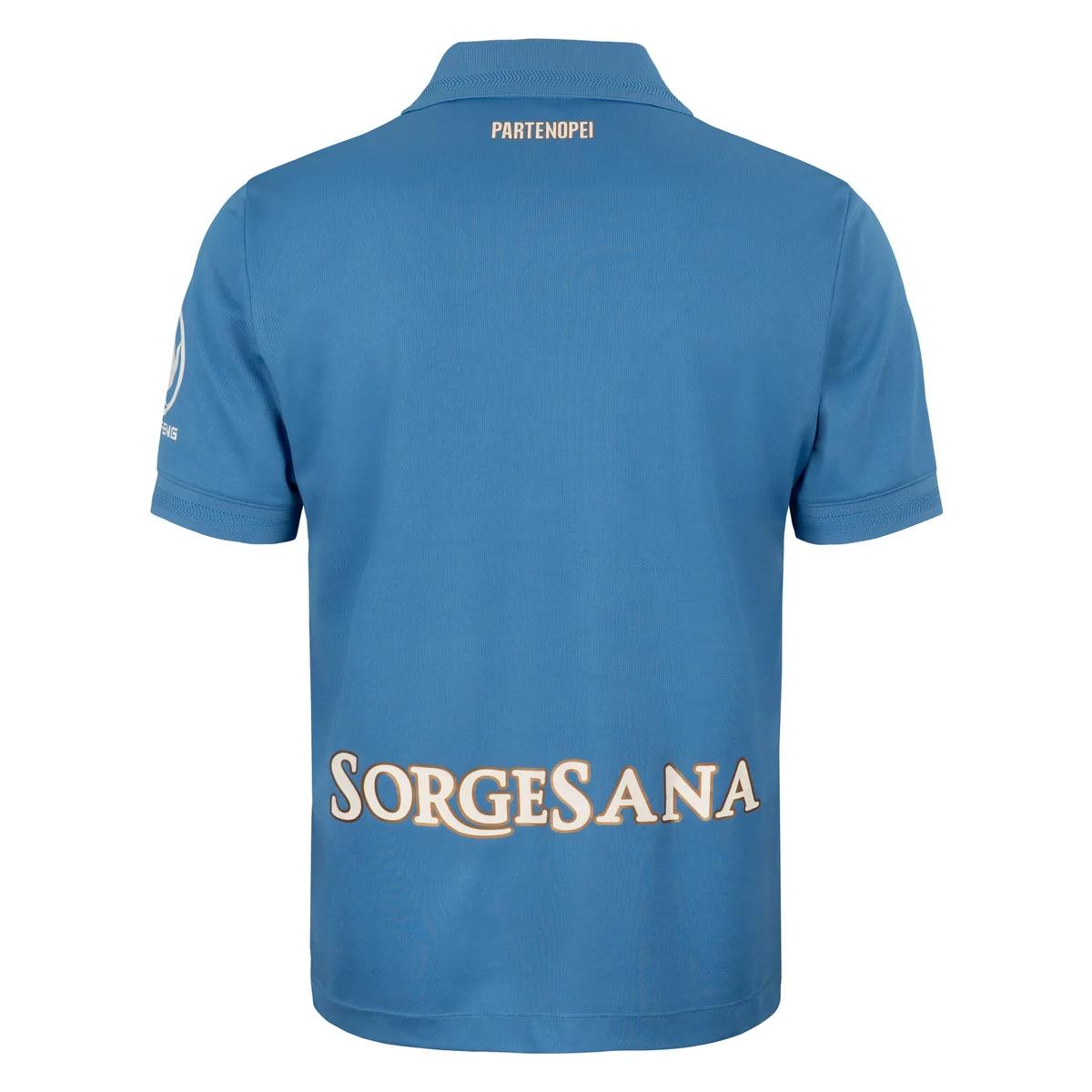 Camisola Nápoles 100 Anos Principal Azul 2026/27 – imagem 3
