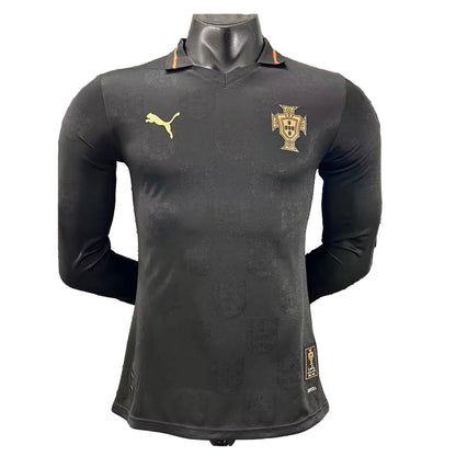 Camisola Seleção Portugal MANGA LONGA edição especial pantera negra EUSÉBIO 2026/27 PLAYER - AUTHENTIC