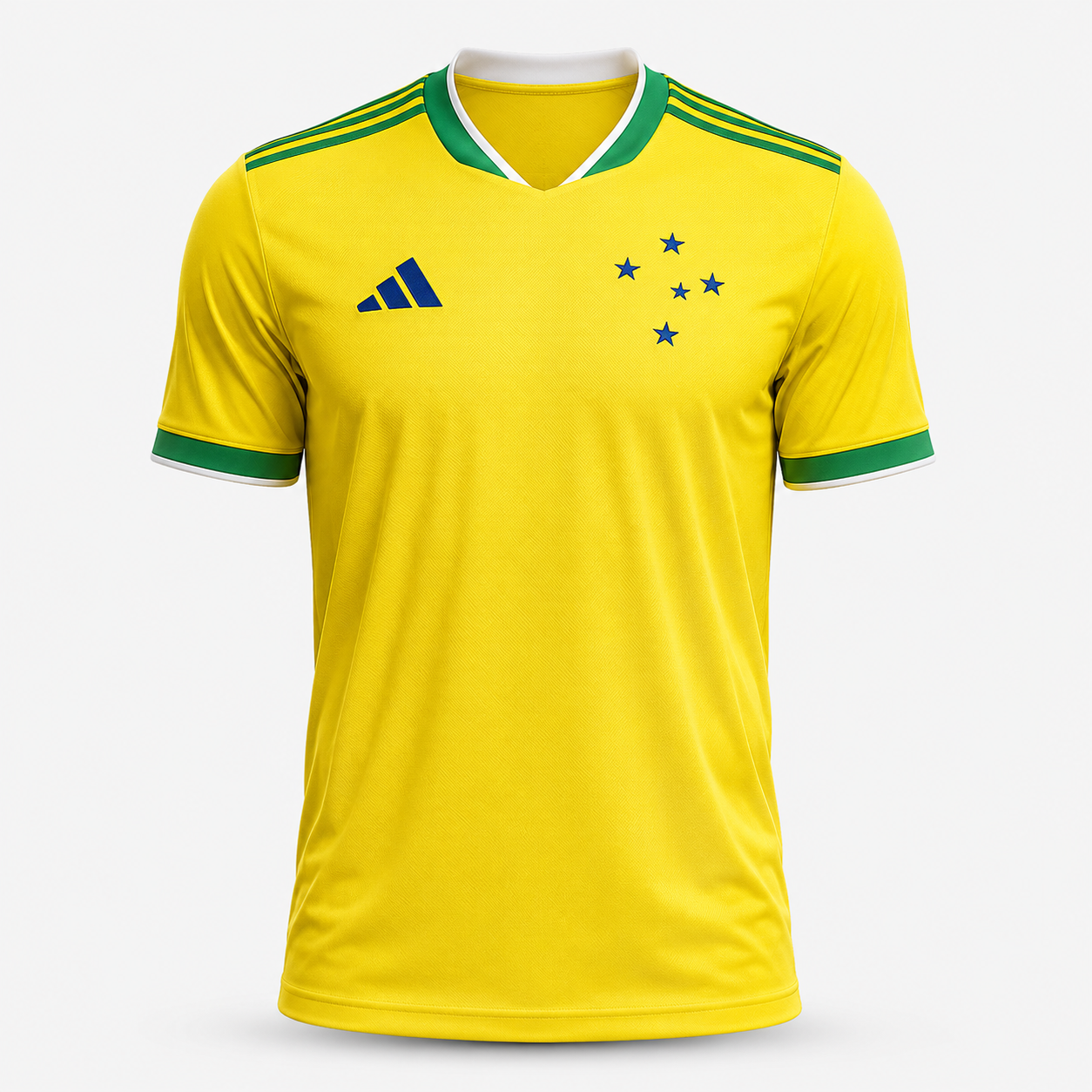 Camisola Cruzeiro Brasil Copa do Mundo 2026 - Amarela