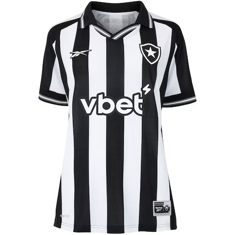 Camisola Botafogo 2026 principal branca/preta - FEMININA