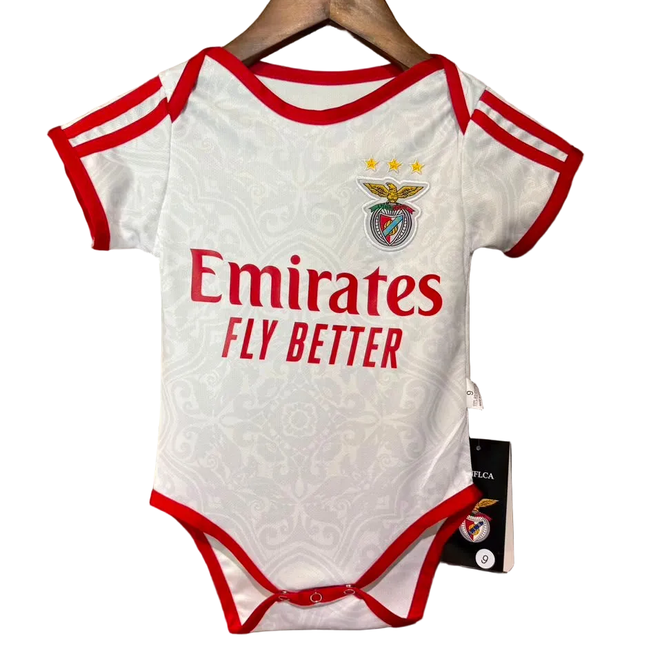 Body bebé SLB alternativa branca- 2026/27