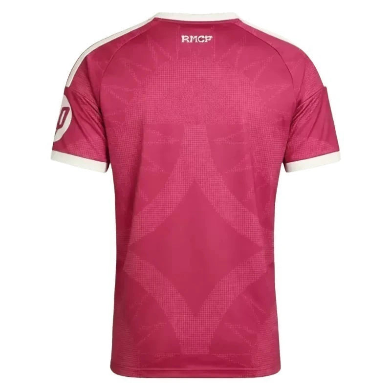 Camisola Real Madrid rosa terceira 2026/27